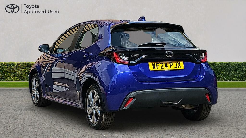 Toyota Yaris 1.5 Vvt-h Icon E-cvt Euro 6 Ss WF24PJX Blue #4