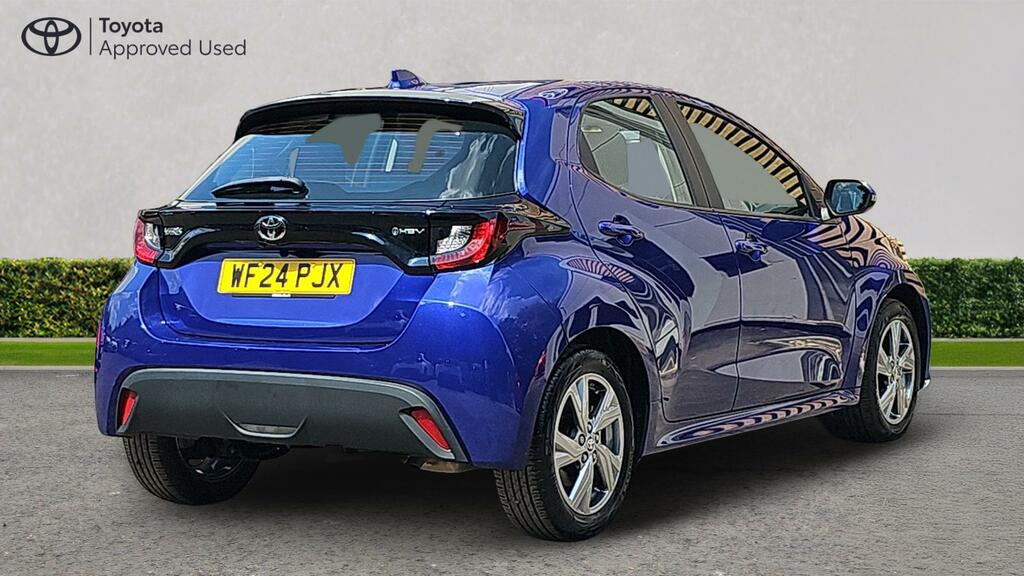 Toyota Yaris 1.5 Vvt-h Icon E-cvt Euro 6 Ss WF24PJX Blue #2