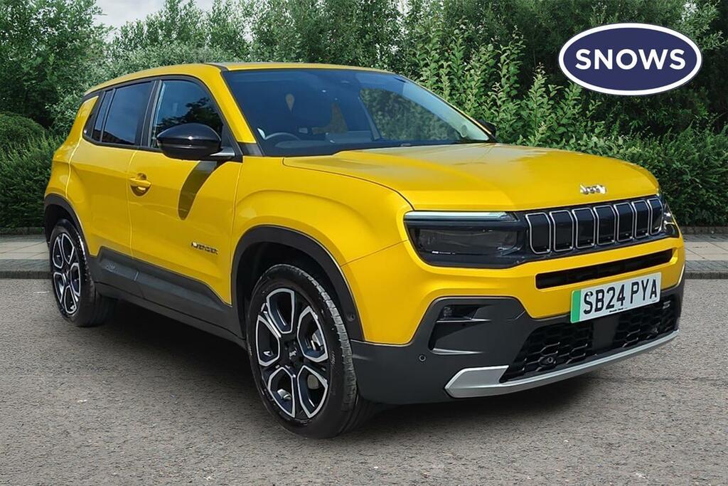 Jeep Avenger 54Kwh Summit SB24PYA Yellow