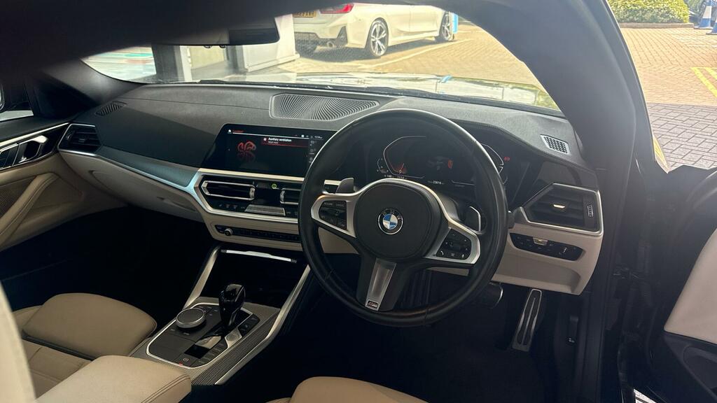 BMW 4 Series Gran Coupe 420I M Sport Coupe Black #4