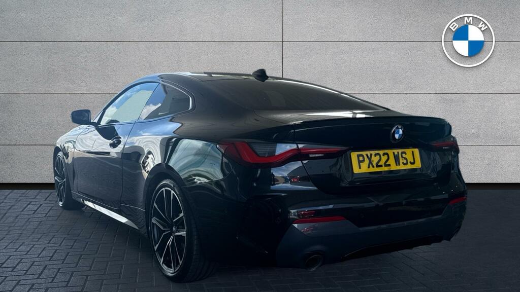 BMW 4 Series Gran Coupe 420I M Sport Coupe Black #2