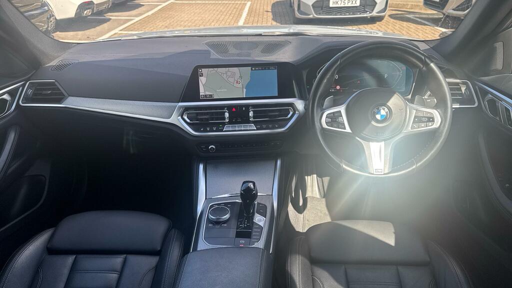 BMW 4 Series Gran Coupe 420D M Sport Gran Coupe Grey #4