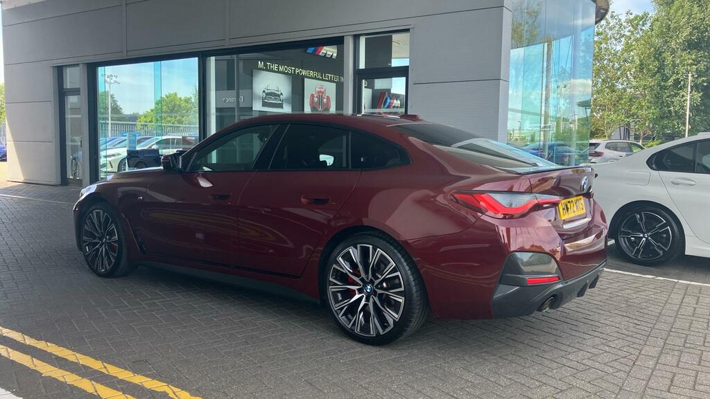 BMW 4 Series Gran Coupe 420I M Sport Pro Edition Gran Coupe Red #3