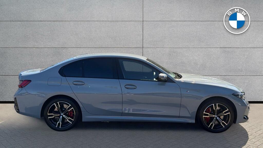 BMW 3 Series 330E M Sport Saloon Grey #3