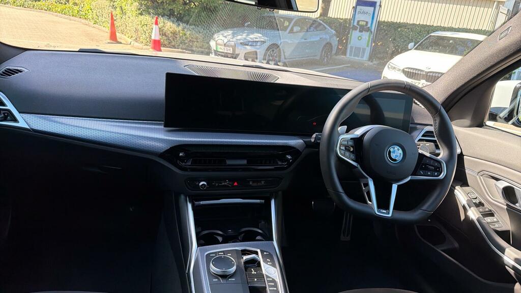 BMW 3 Series 330E M Sport Saloon Grey #4