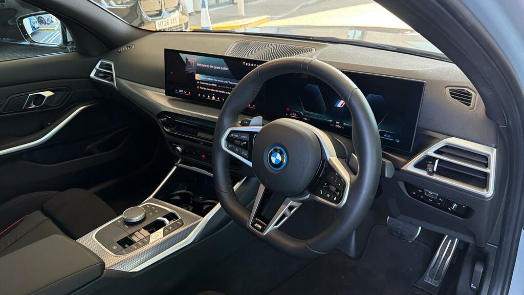 BMW 3 Series 330E M Sport Saloon Grey #6
