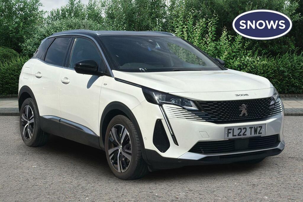 Peugeot 3008 1.2 Puretech Gt Euro 6 Ss White