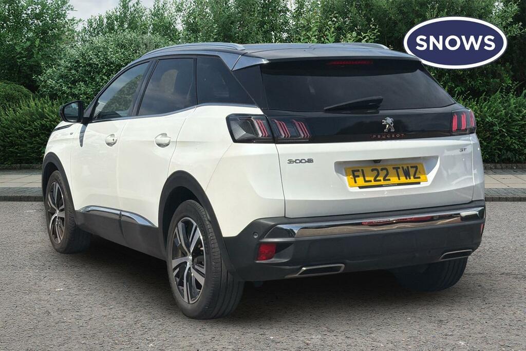 Peugeot 3008 1.2 Puretech Gt Euro 6 Ss White #3