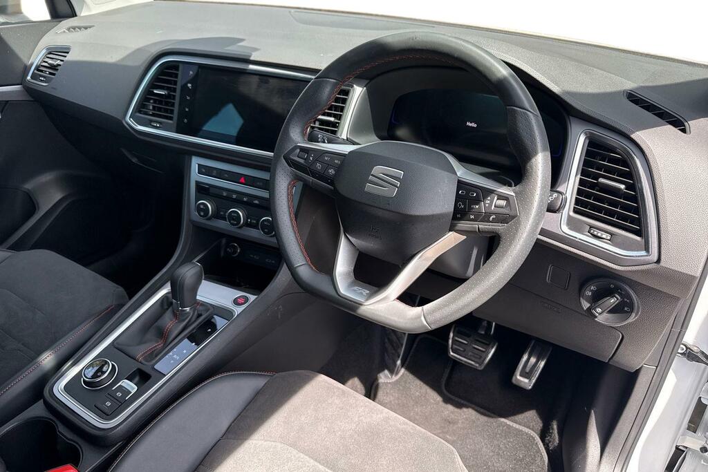 Seat Ateca 1.5 Tsi Evo Fr Line Dsg HX75ZHG White #6