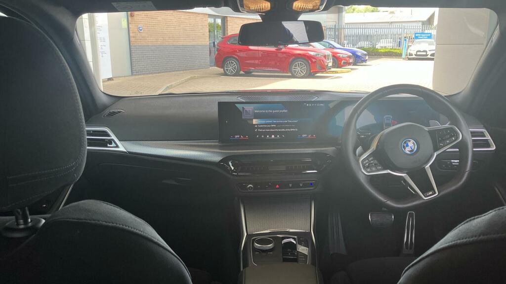 BMW 3 Series 330E M Sport Saloon Grey #4