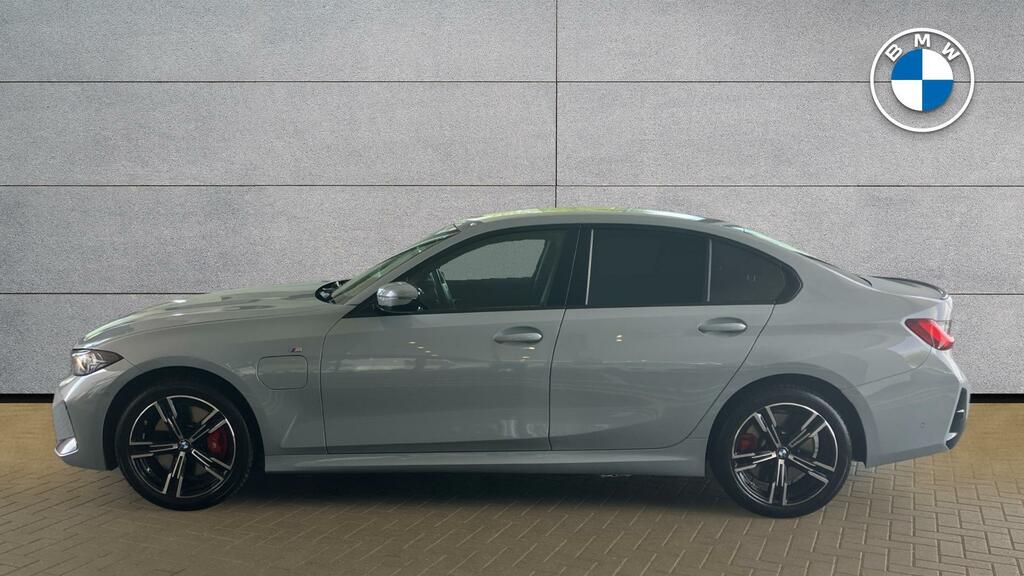 BMW 3 Series 330E M Sport Saloon Grey #3