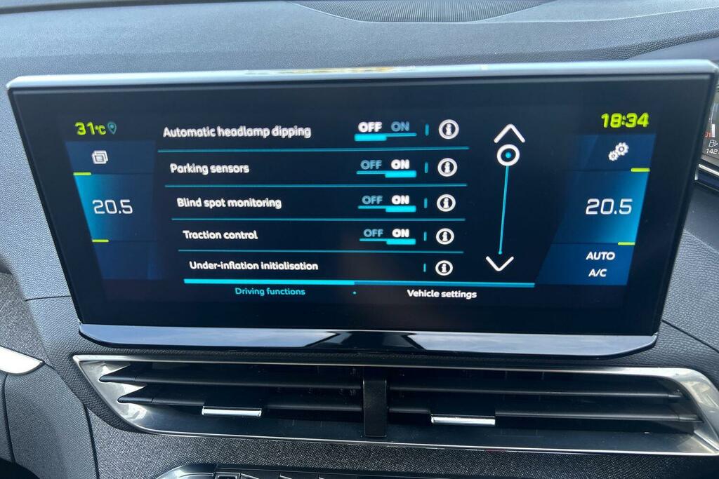 Peugeot 3008 3008 Allure Blue Hdi Ss White #23