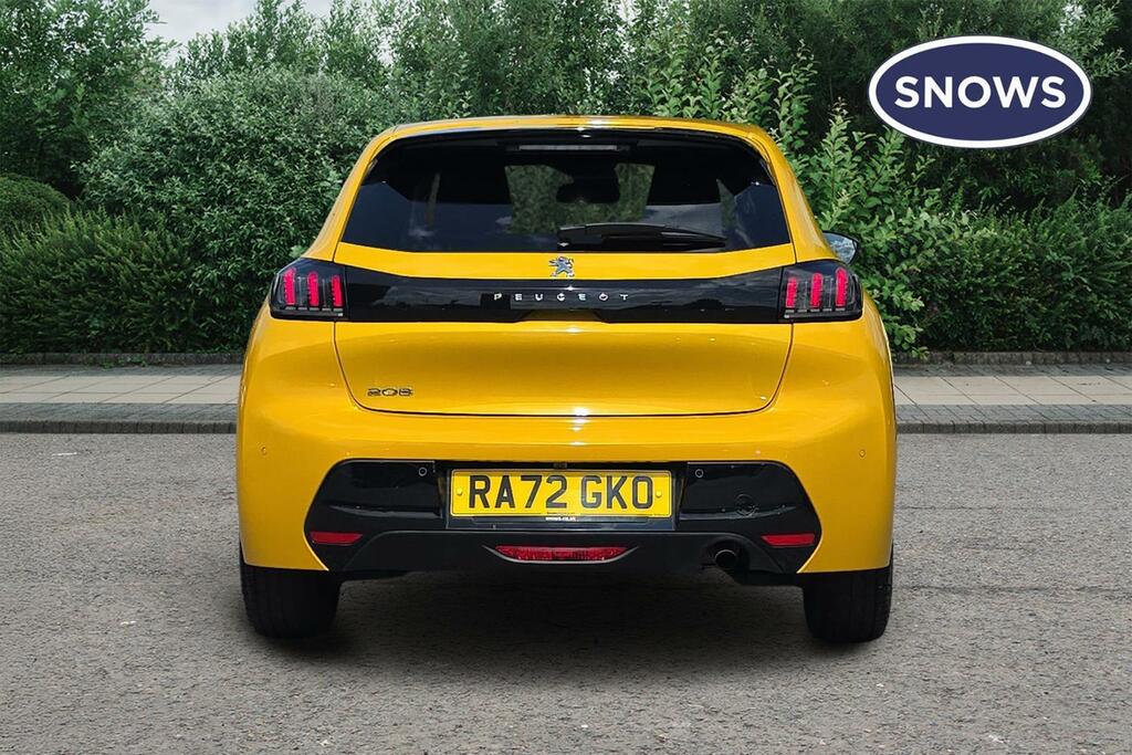 Peugeot 208 1.2 Puretech Allure Premium Euro 6 Ss RA72GKO Yellow #5
