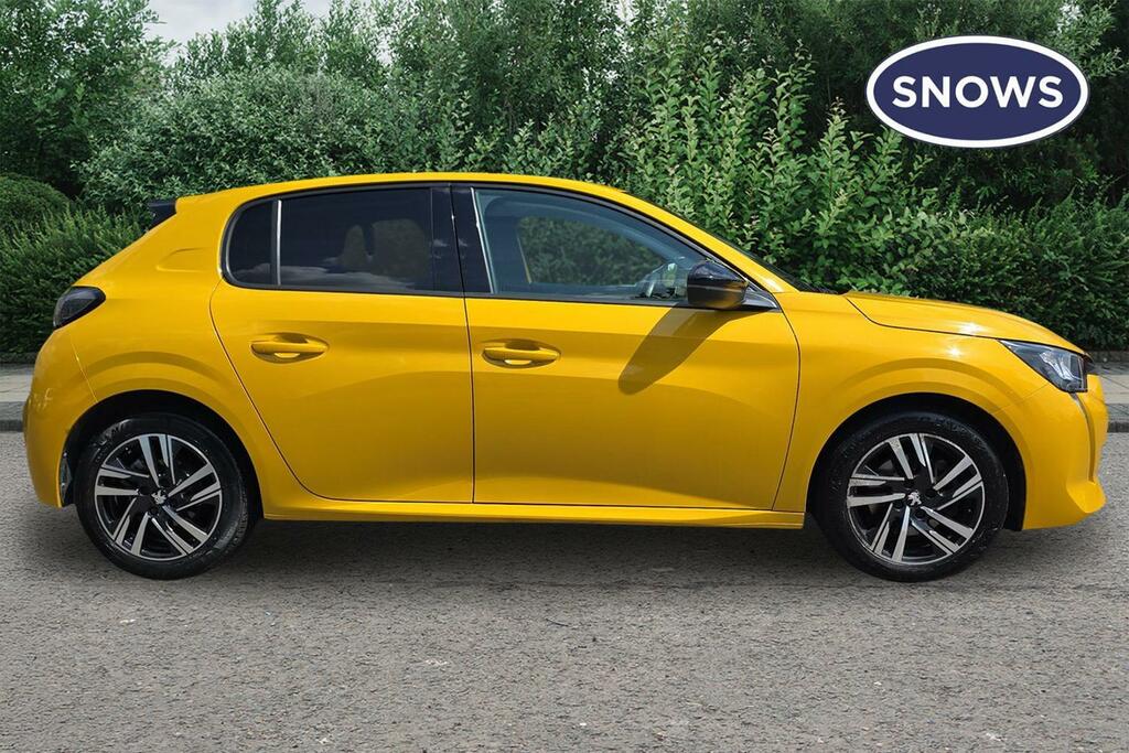 Peugeot 208 1.2 Puretech Allure Premium Euro 6 Ss RA72GKO Yellow #4