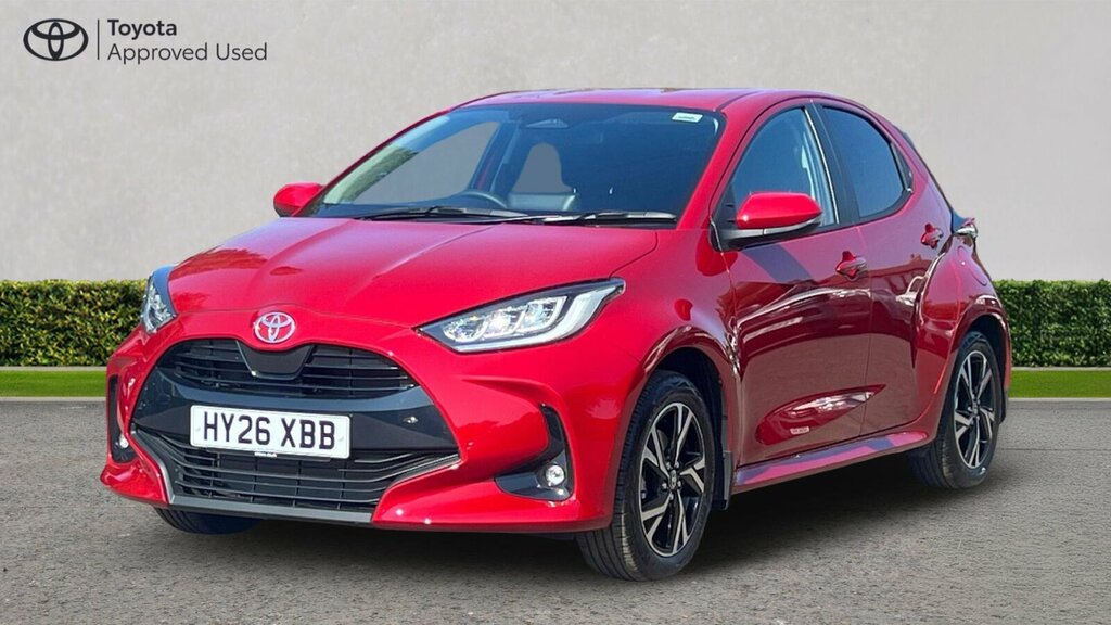 Toyota Yaris 1.5 Vvt-h Design E-cvt Euro 6 Ss HY26XBB Red #3