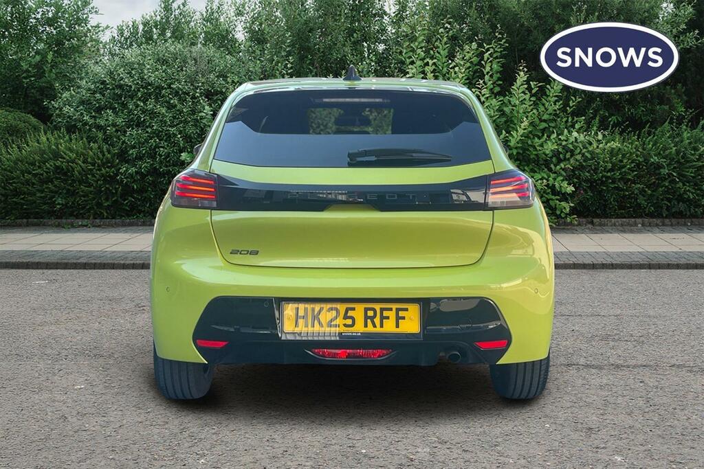 Peugeot 208 1.2 Puretech Allure Euro 6 Ss HK25RFF Yellow #4