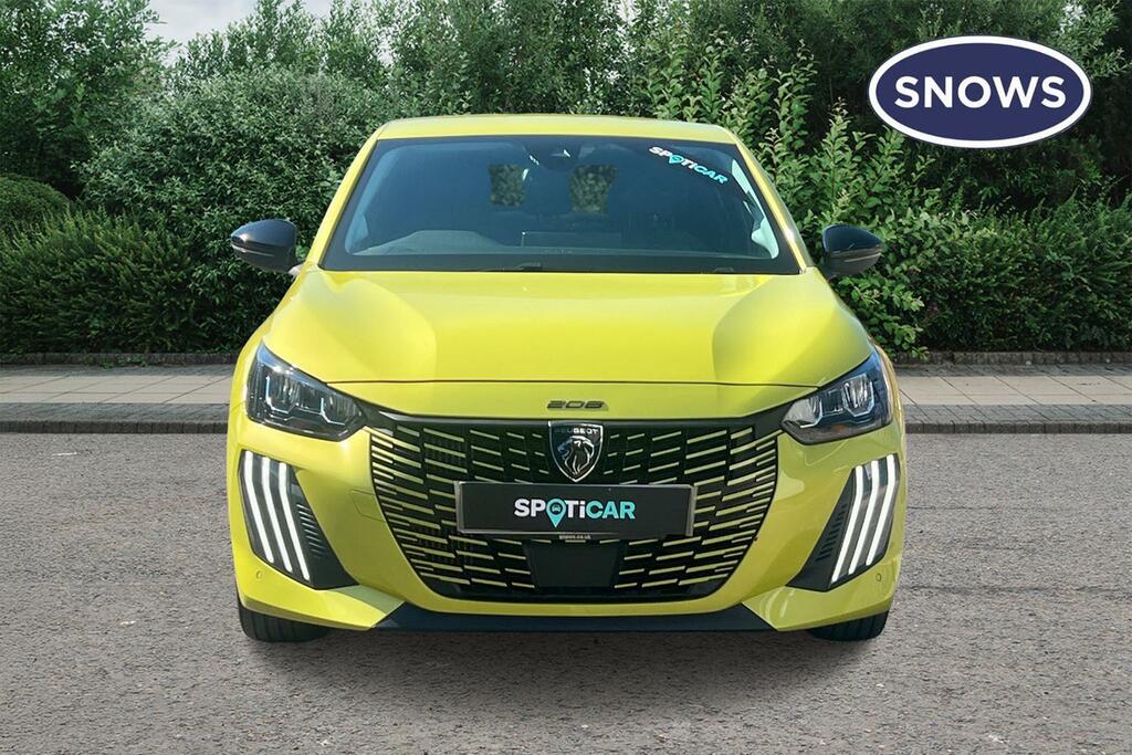 Peugeot 208 1.2 Puretech Allure Euro 6 Ss HK25RFF Yellow #2