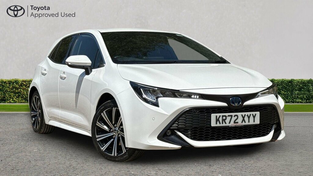 Toyota Corolla 1.8 Vvt-h Design Hatchback Hybrid Cvt E White