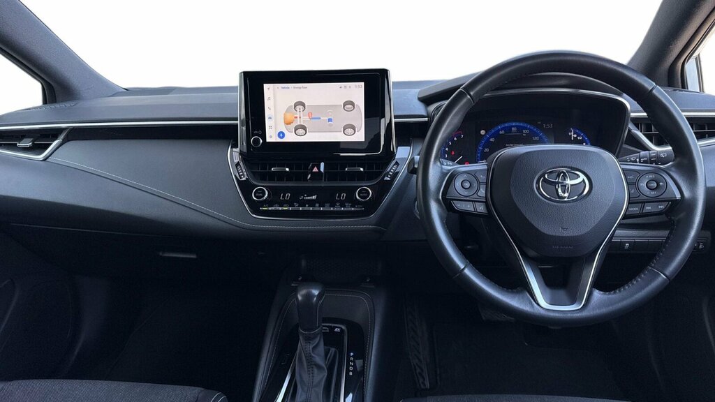 Toyota Corolla 1.8 Vvt-h Design Hatchback Hybrid Cvt E KR72XYY White #6