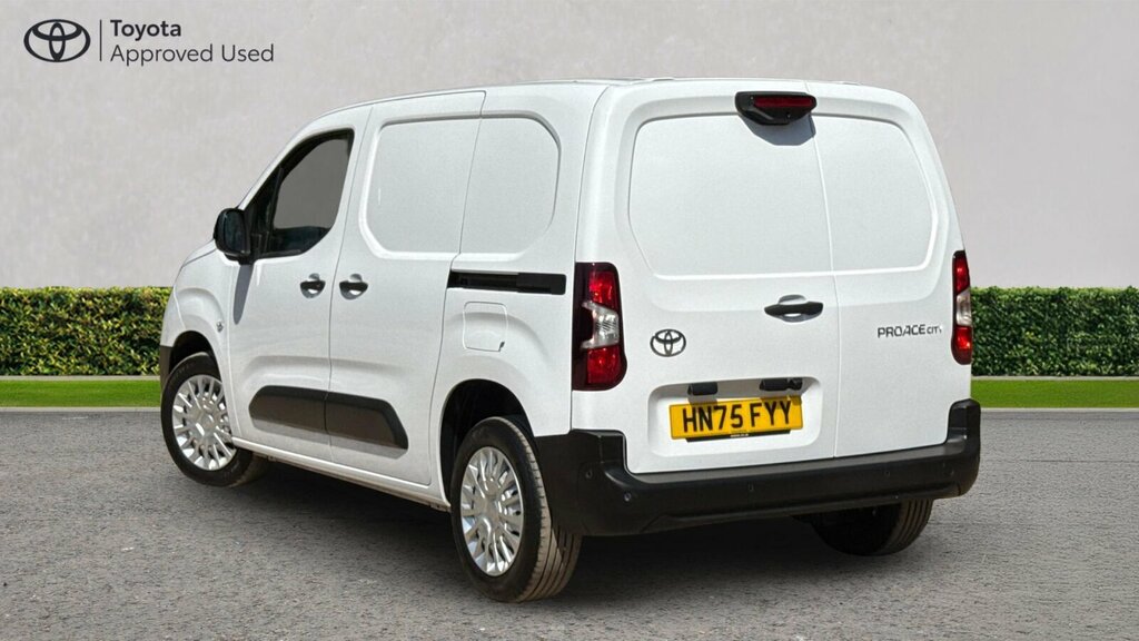 Toyota Proace City 1.5 Bluehdi Icon Short Panel Van Swb Euro 6 Ss HN75FYY White #6