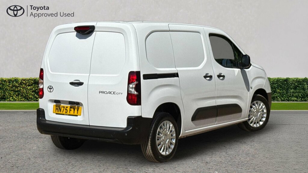 Toyota Proace City 1.5 Bluehdi Icon Short Panel Van Swb Euro 6 Ss HN75FYY White #3