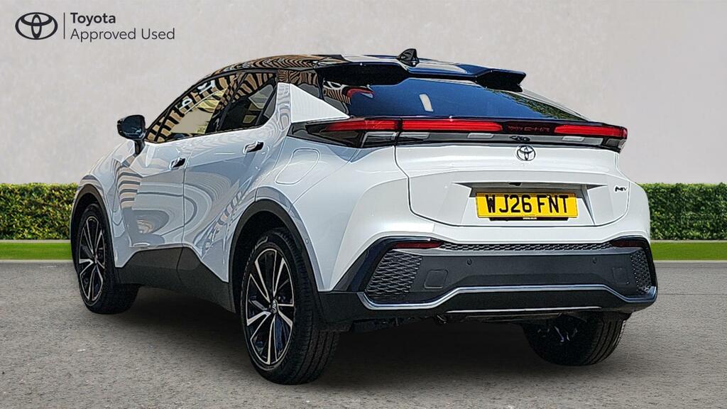Toyota C-Hr 1.8 Vvt-h Excel Cvt Euro 6 Ss WJ26FNT White #4