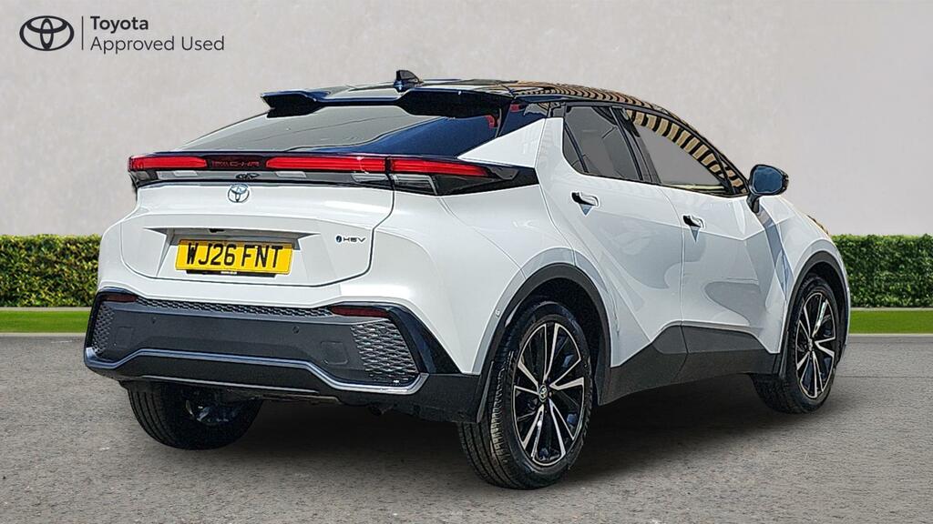 Toyota C-Hr 1.8 Vvt-h Excel Cvt Euro 6 Ss WJ26FNT White #2
