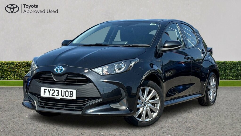 Toyota Yaris 1.5 Vvt-h Icon Hatchback Hybrid E-cvt E FY23UOB Black #3