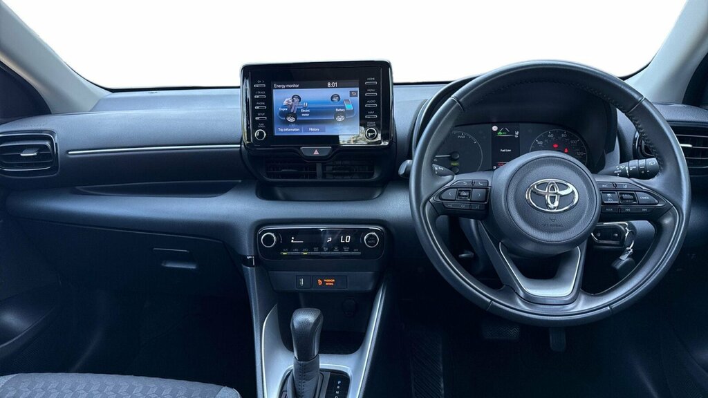 Toyota Yaris 1.5 Vvt-h Icon Hatchback Hybrid E-cvt E FY23UOB Black #6