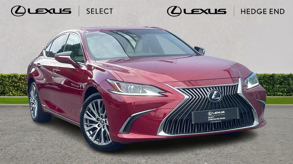 Lexus ES 2.5 300H Premium Edition Saloon Hybrid Red