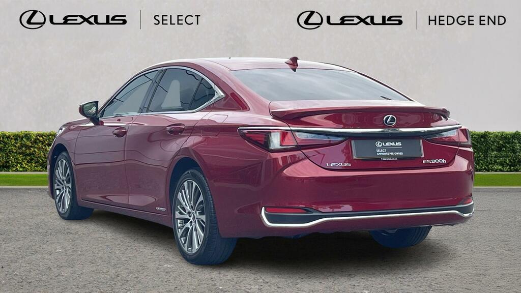 Lexus ES 2.5 300H Premium Edition Saloon Hybrid Red #4