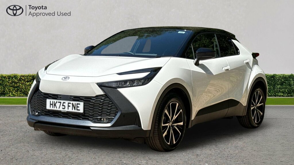 Toyota C-Hr 1.8 Vvt-h Design Suv Hybrid Cvt Euro 6 HK75FNE White #3
