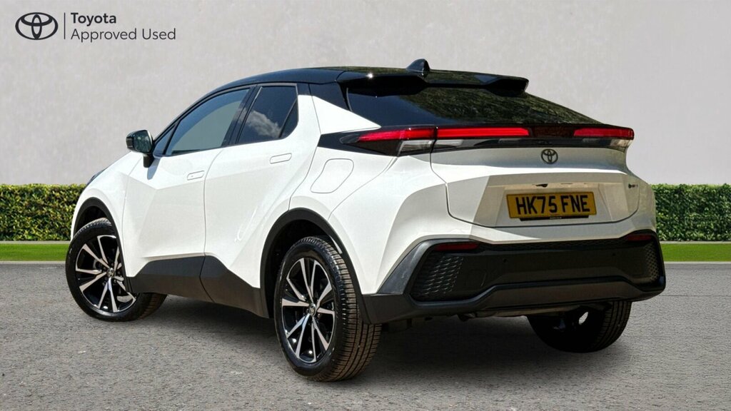 Toyota C-Hr 1.8 Vvt-h Design Suv Hybrid Cvt Euro 6 HK75FNE White #4