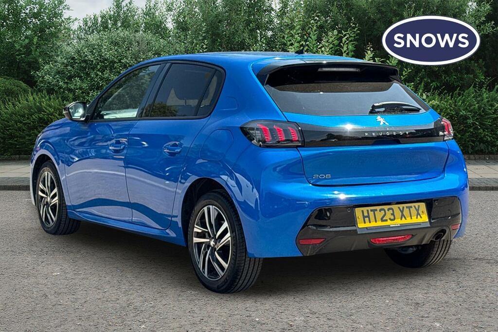 Peugeot 208 1.2 Puretech Allure Premium Euro 6 Ss HT23XTX Blue #3