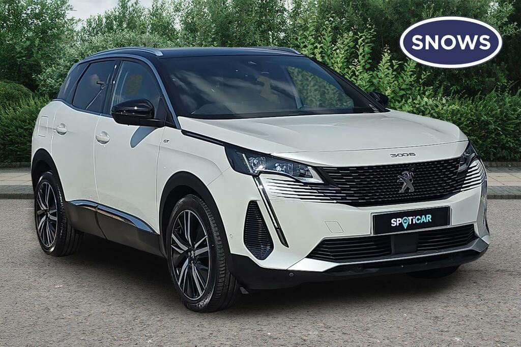 Peugeot 3008 1.2 Puretech Gt Premium Eat Euro 6 Ss White