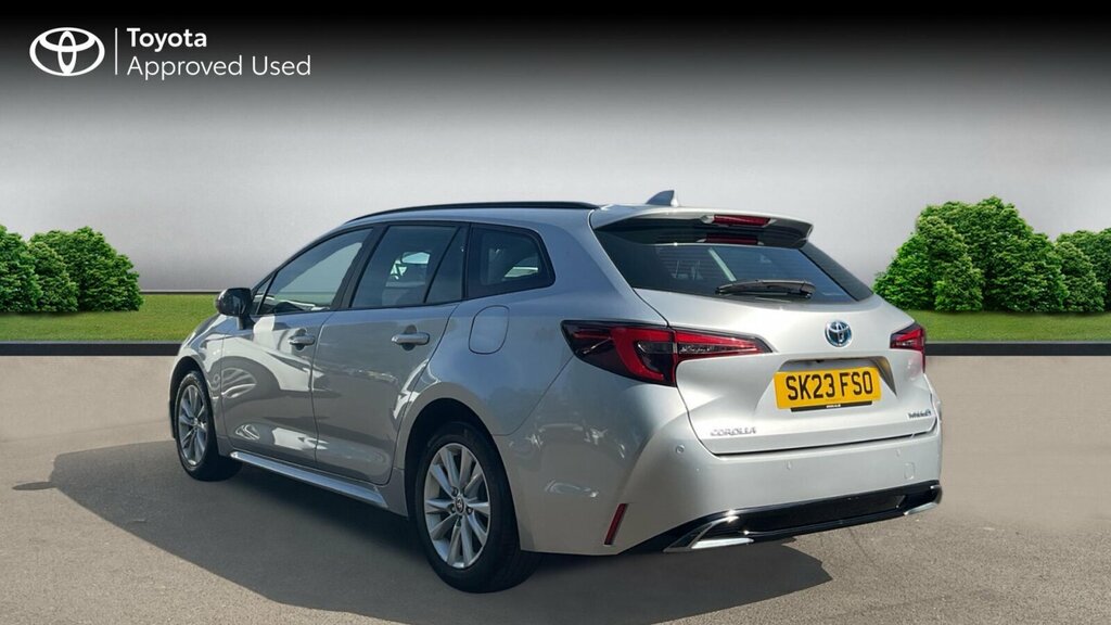 Toyota Corolla 1.8 Vvt-h Icon Touring Sports Cvt Euro 6 Ss Silver #4