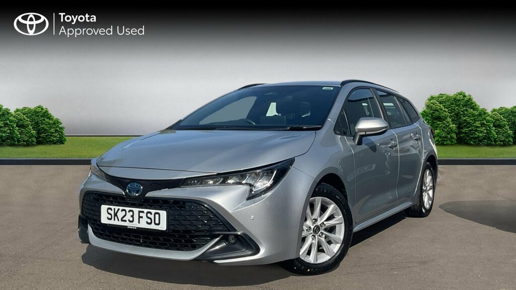 Toyota Corolla 1.8 Vvt-h Icon Touring Sports Cvt Euro 6 Ss Silver #3