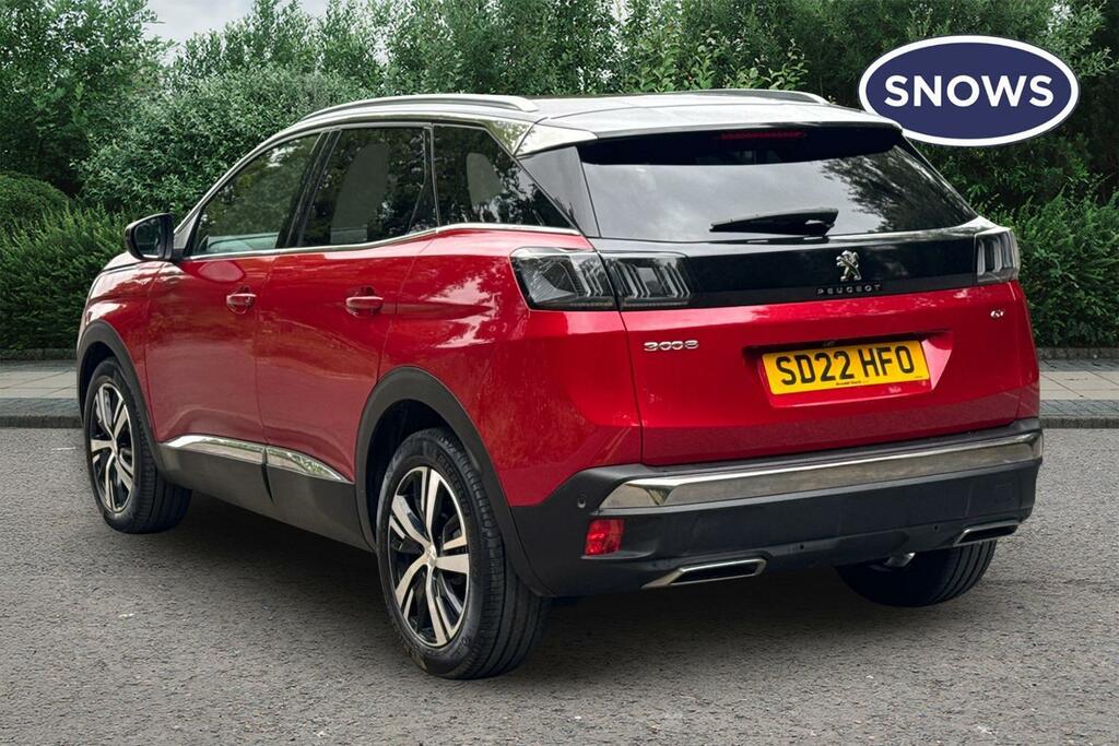 Peugeot 3008 1.2 Puretech Gt Euro 6 Ss SD22HFO Red #3