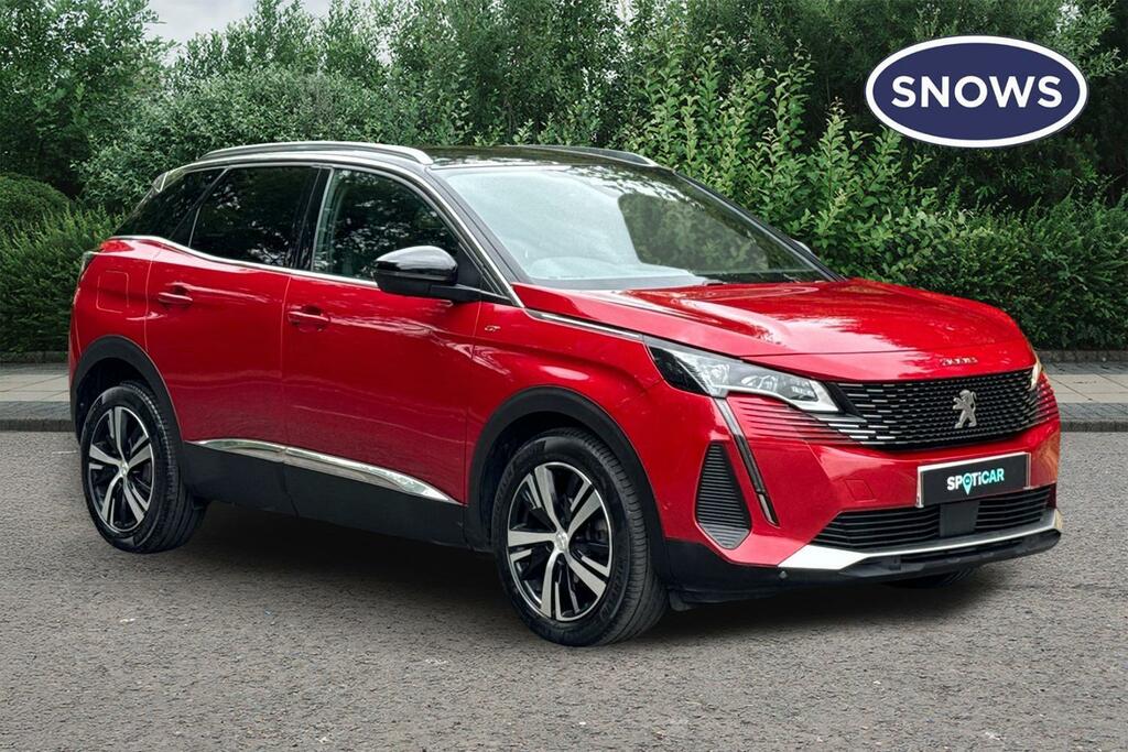 Peugeot 3008 1.2 Puretech Gt Euro 6 Ss Red