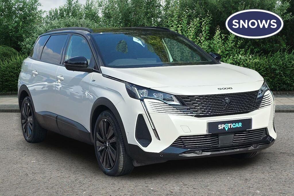 Peugeot 5008 1.5 Bluehdi Gt Eat Euro 6 Ss White