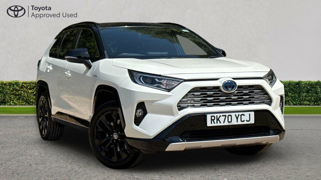 Toyota Rav 4 2.5 Vvt-h Gpf Dynamic Suv Hybrid Cvt Eu White