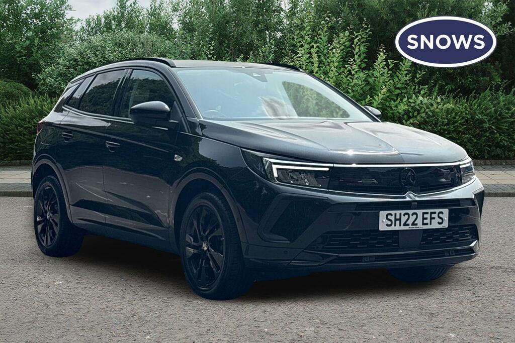 Vauxhall Grandland 1.2 Turbo Gs Line Euro 6 Ss Black