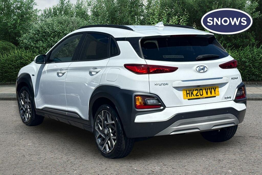 Hyundai Kona 1.6 H-gdi Premium Se Dct Euro 6 Ss White #3