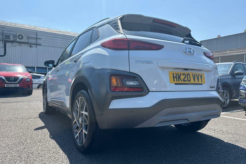 Hyundai Kona 1.6 H-gdi Premium Se Dct Euro 6 Ss White #6