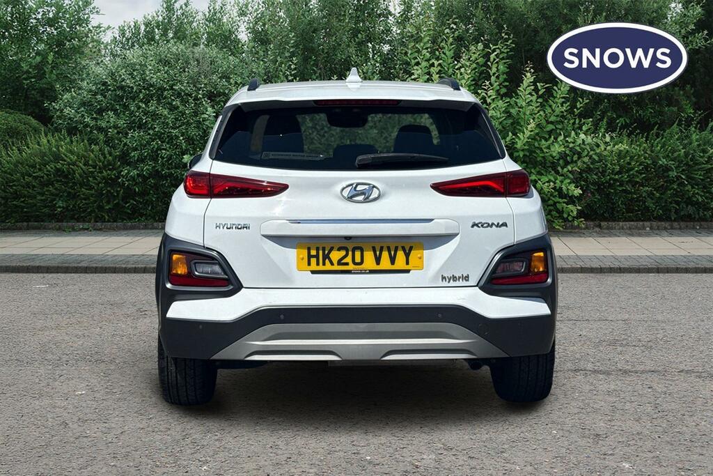 Hyundai Kona 1.6 H-gdi Premium Se Dct Euro 6 Ss White #4