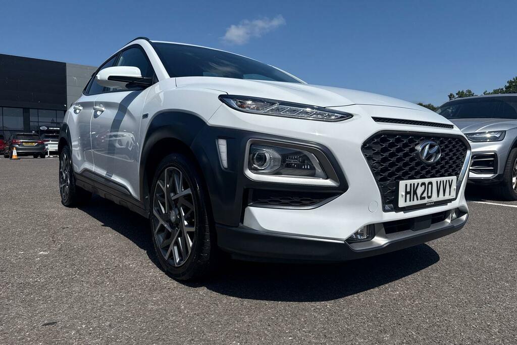 Hyundai Kona 1.6 H-gdi Premium Se Dct Euro 6 Ss White #5
