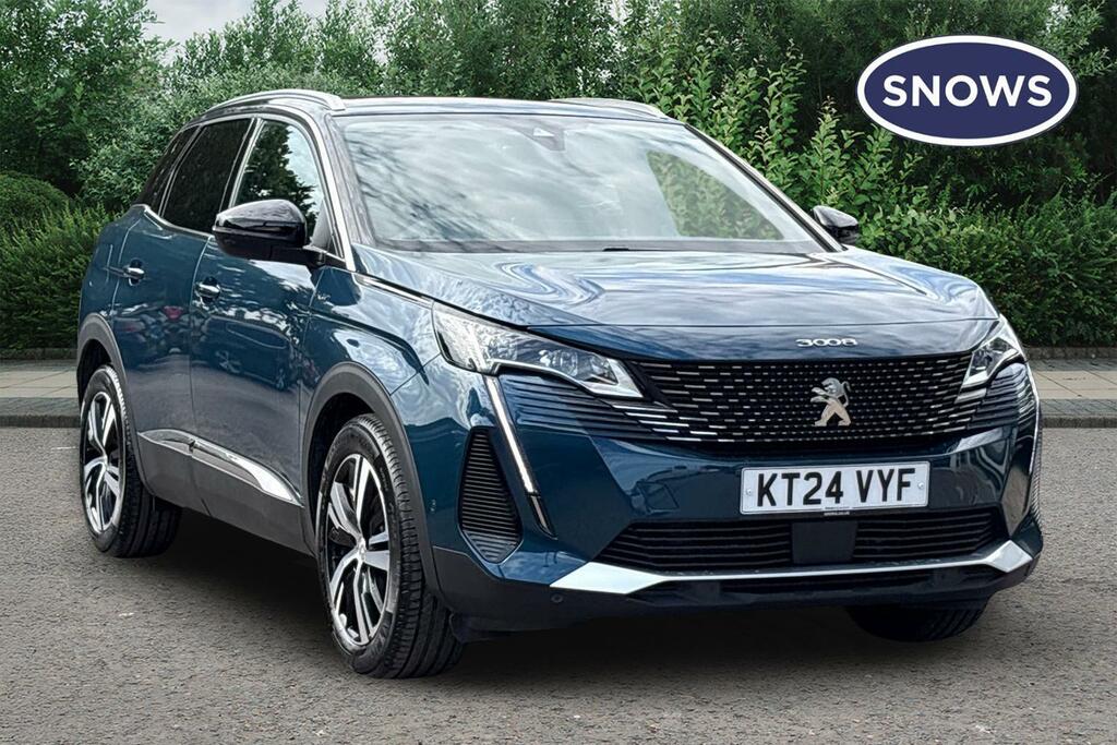 Peugeot 3008 1.2 Puretech Gt Eat Euro 6 Ss KT24VYF Blue