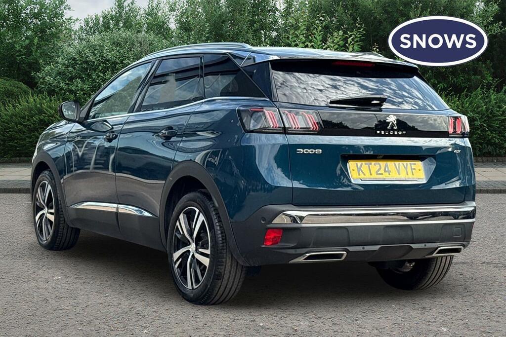 Peugeot 3008 1.2 Puretech Gt Eat Euro 6 Ss KT24VYF Blue #3