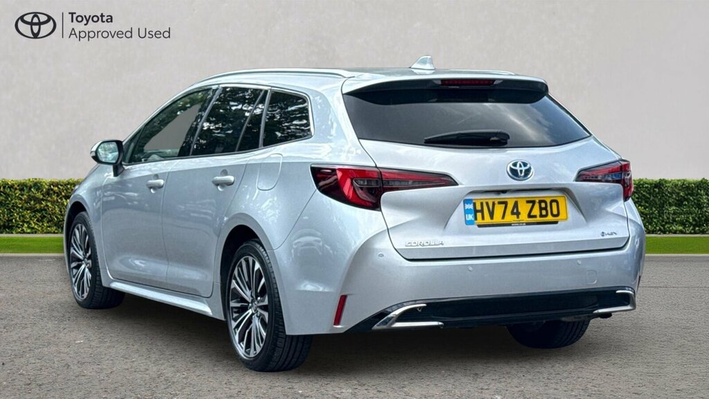 Toyota Corolla 1.8 Vvt-h Design Touring Sports Cvt Euro 6 Ss 5 HV74ZBO Silver #4