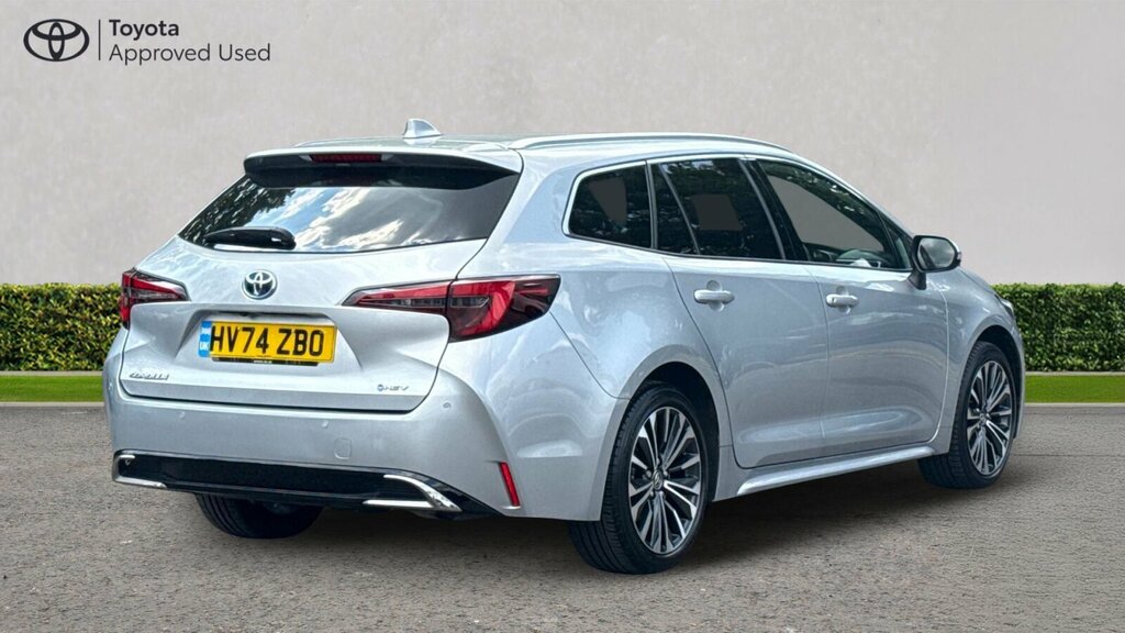 Toyota Corolla 1.8 Vvt-h Design Touring Sports Cvt Euro 6 Ss 5 HV74ZBO Silver #2
